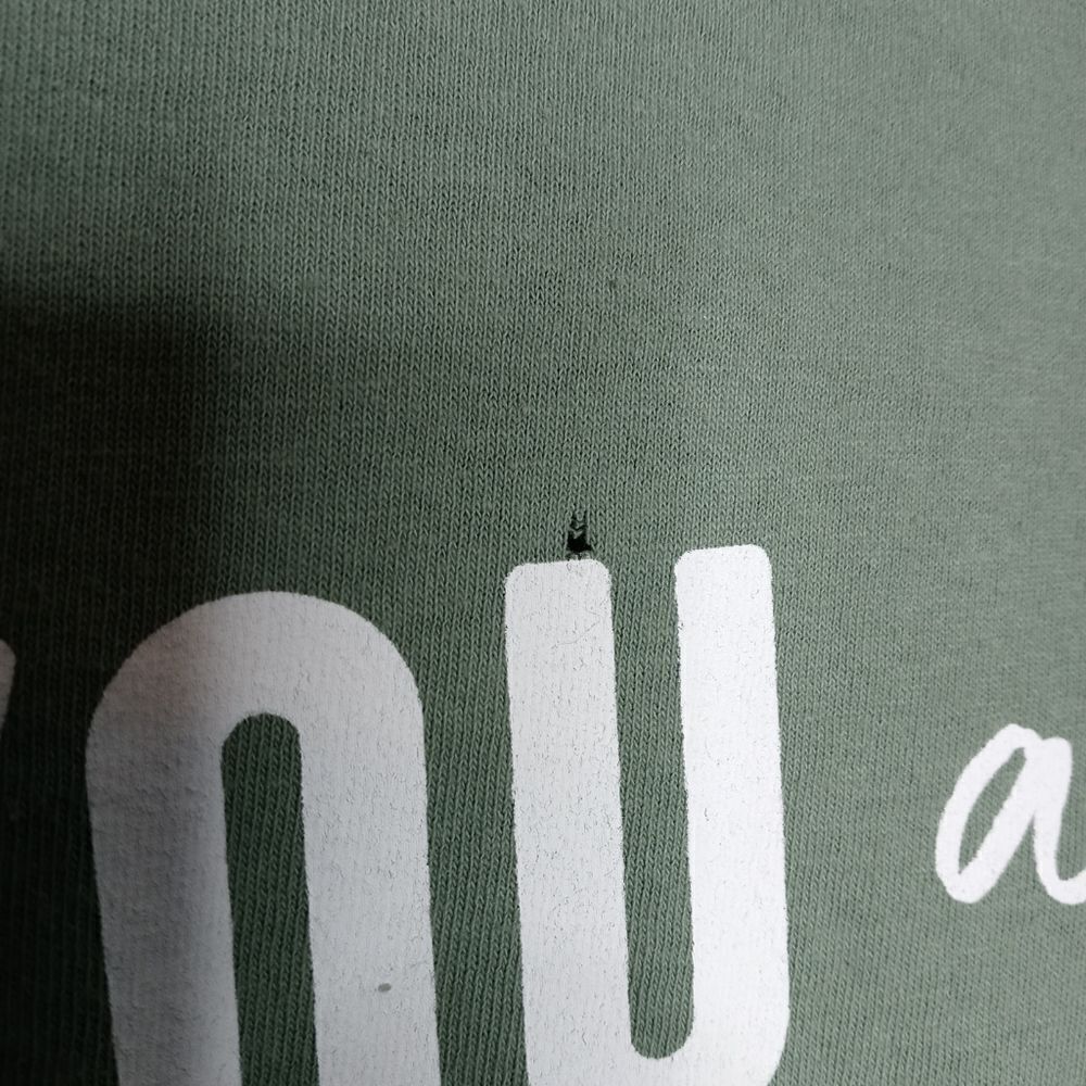 Maya Angelou Inspirational Quote " YOU alone are ENOUGH" Crop Tee - Picture 5 of 6